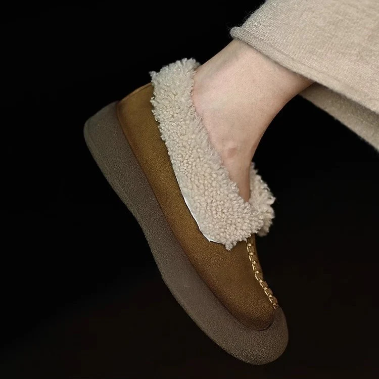 Damen gemütliche Hausschuhe mit kuscheligem Fleecekragen Heidi Mode - Image 4