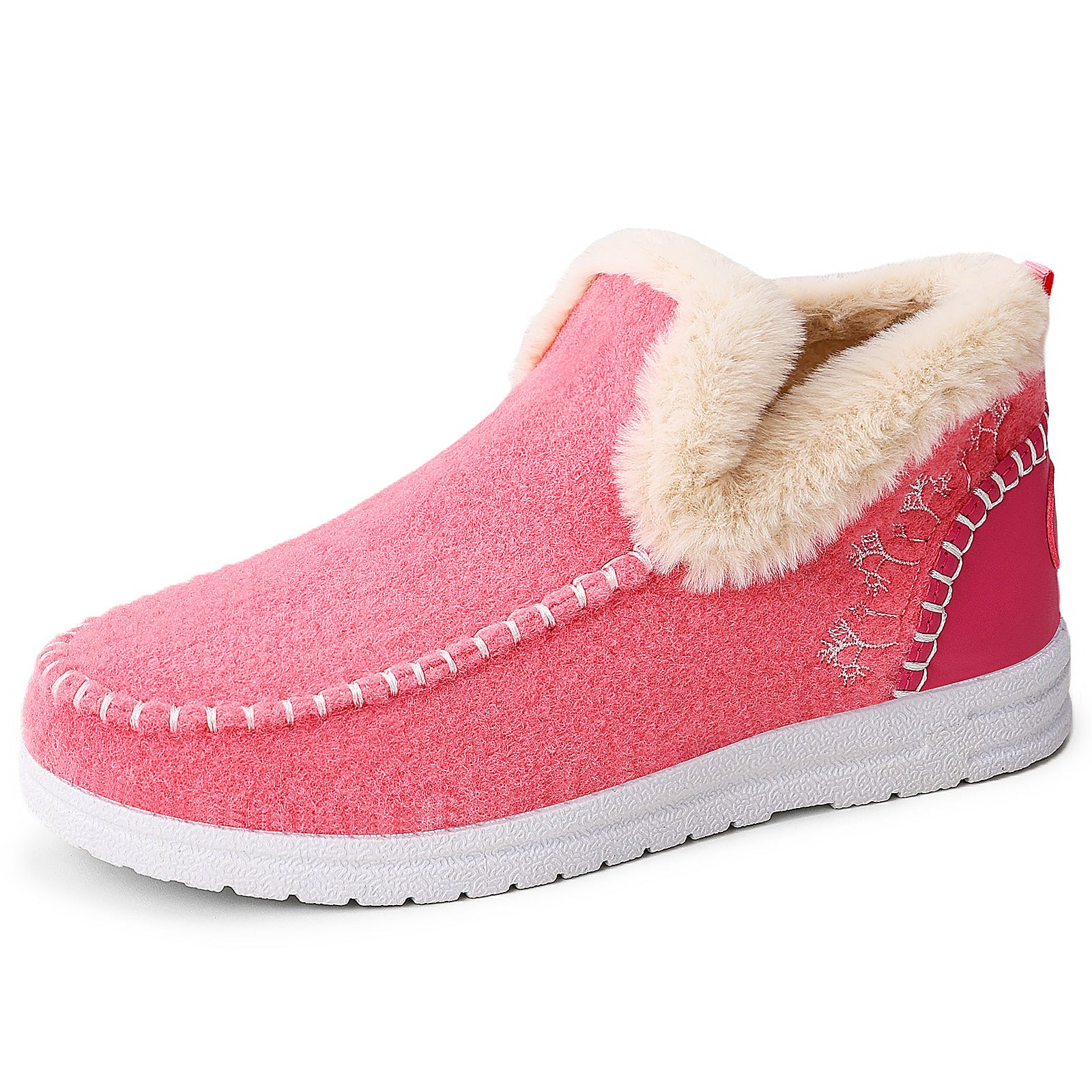 Damen Gemütliche Hausschuhe mit kuscheligem Innenfutter und rutschfester Sohle Heidi Mode - Image 5