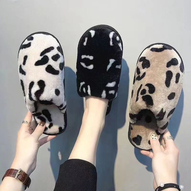 Damen Gemütliche Hausschuhe mit trendigem Leopardenmuster Heidi Mode - Image 2