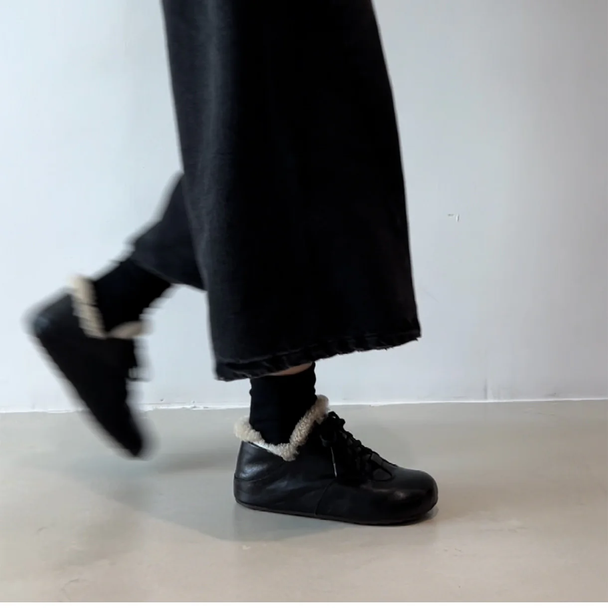 Damen gemütliche Schnürschuhe mit warmem Fleece-Futter Heidi Mode - Image 5