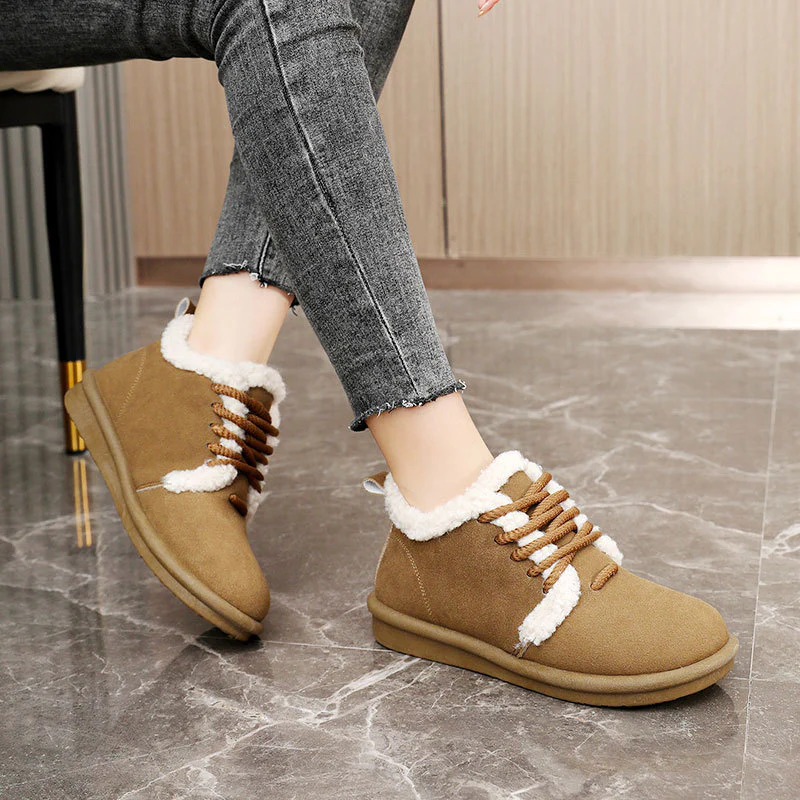 Damen gemütliche Sneaker mit kuscheligem Innenfutter Heidi Mode - Image 4