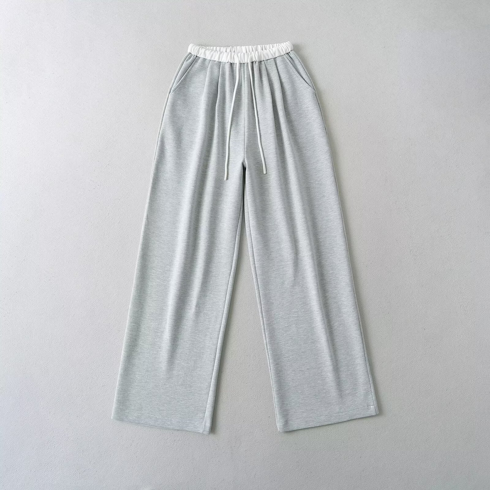 Damen Gemütliche Sweatpants mit Elastischem Bund und Seitlichen Taschen Heidi-Mode - Image 2