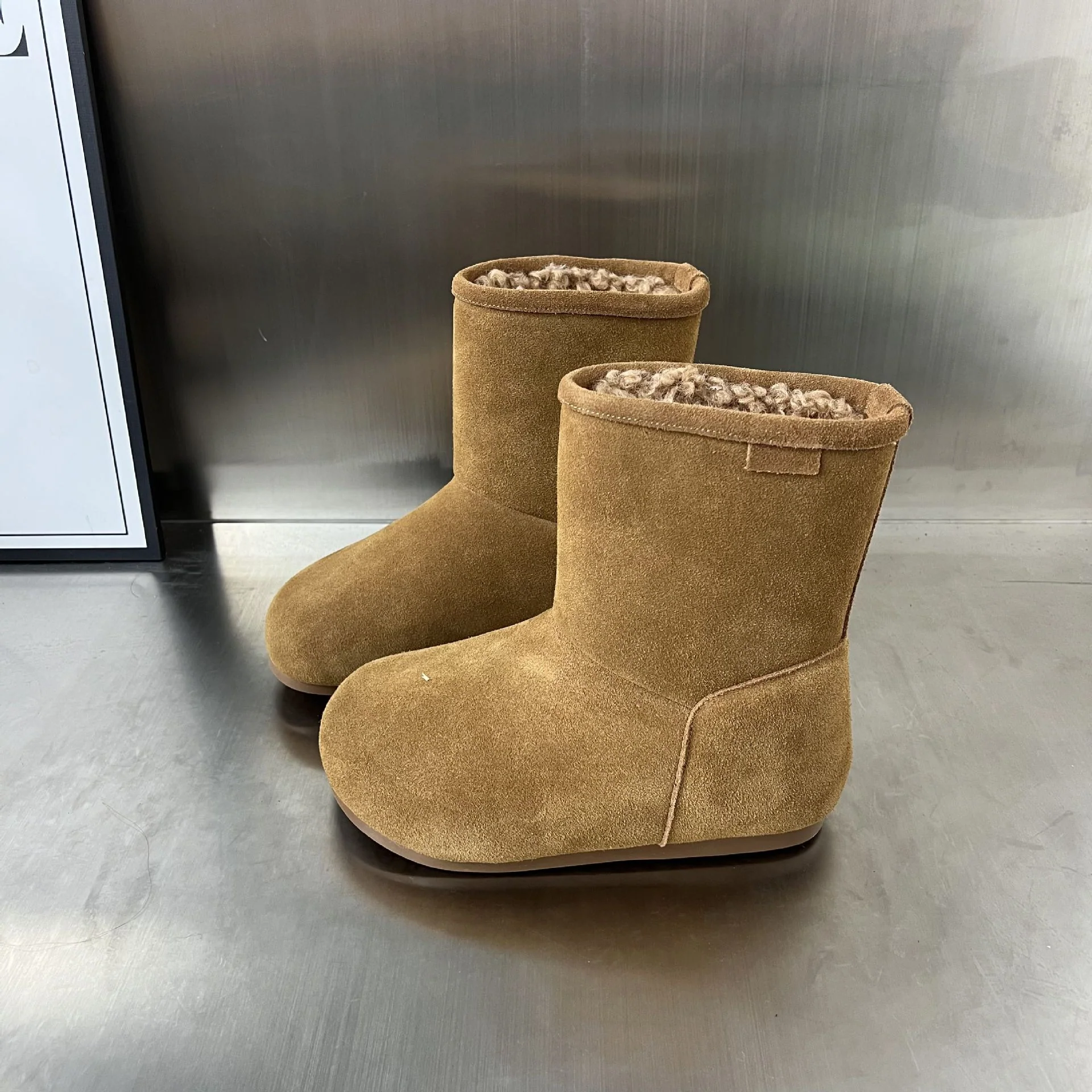 Damen Gemütliche Winterstiefel mit weichem Fleecefutter und rutschfester Sohle Heidi Mode - Image 4