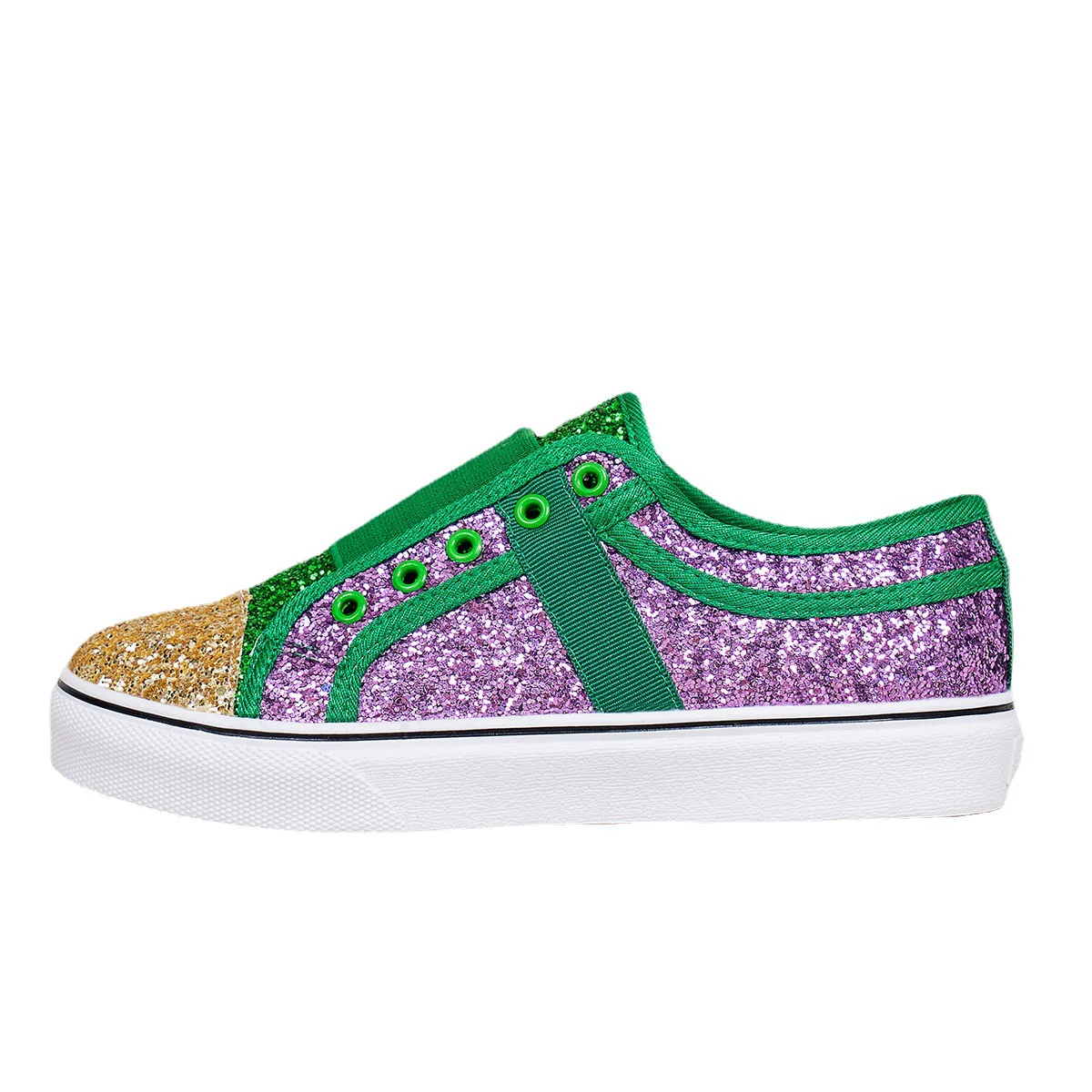 Damen Glitzernde Slip-On Sneaker Heidi Mode - Image 5