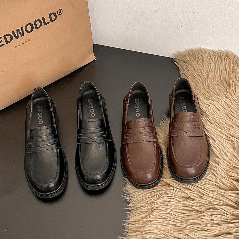 Damen Halbschuhe mit elegantem Loafer-Design und komfortabler Sohle Heidi Mode