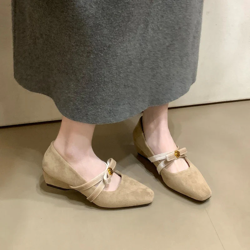 Damen Halbschuhe mit elegantem Riemen und angenehm gepolstertem Fußbett Heidi Mode - Image 2