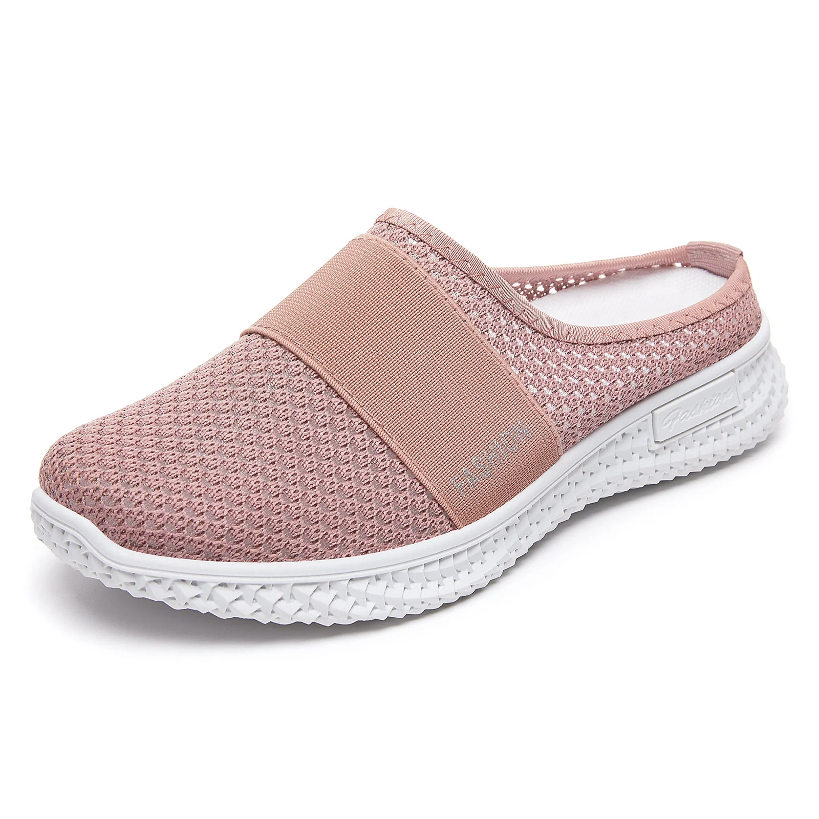 Damen Hausschuhe mit flexiblem Strickoberteil und rutschfester Außensohle Heidi Mode - Image 7