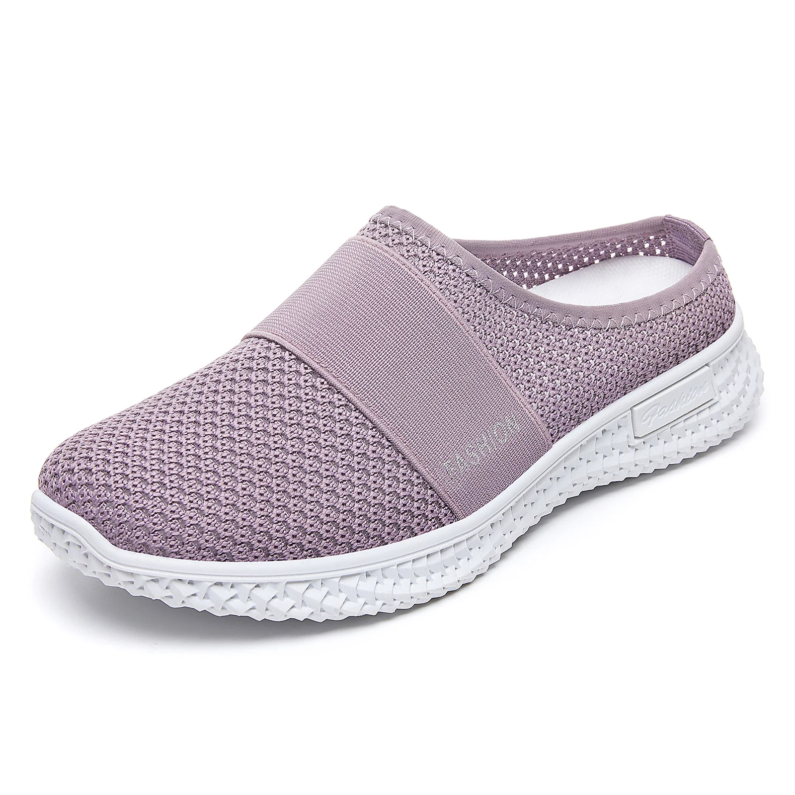 Damen Hausschuhe mit flexiblem Strickoberteil und rutschfester Außensohle Heidi Mode - Image 8