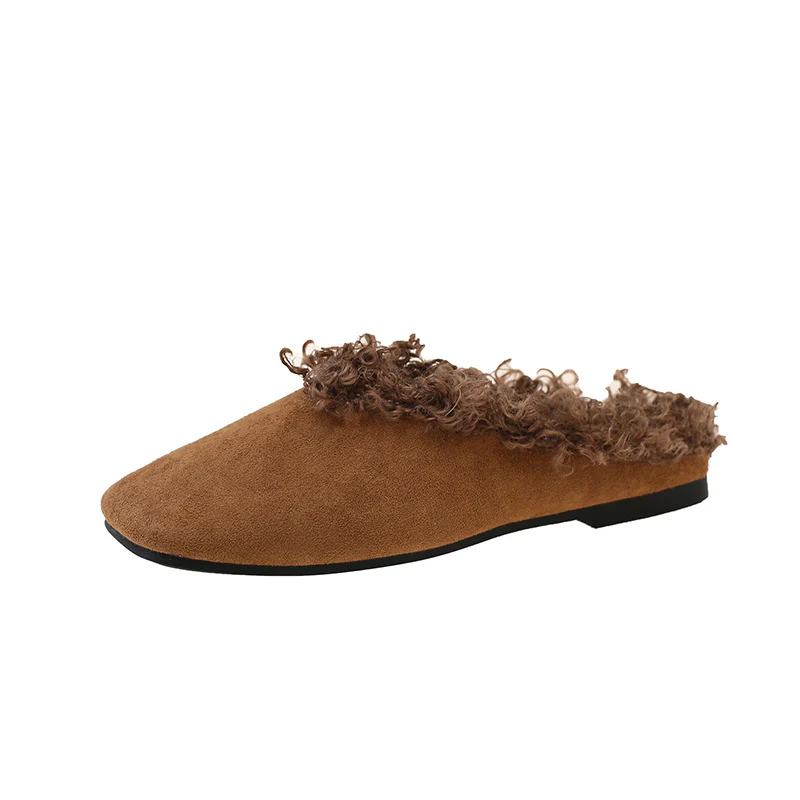 Damen Hausschuhe mit kuscheligem Plüschrand Heidi Mode - Image 8