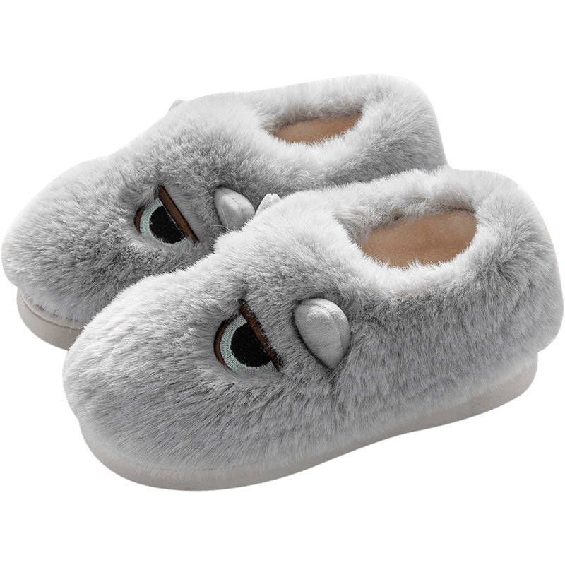 Damen Hausschuhe mit tierischem Motiv und weichem Fleece-Innenfutter Heidi Mode - Image 5