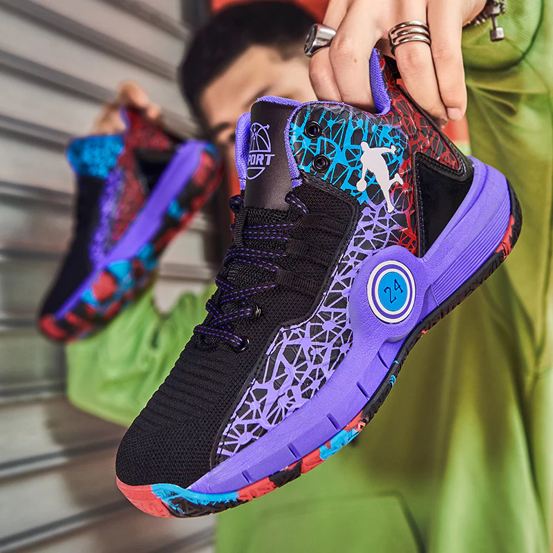 Damen High-Performance Basketballschuhe mit dynamischem Dämpfungssystem und rutschfester Sohle Heidi Mode - Image 4