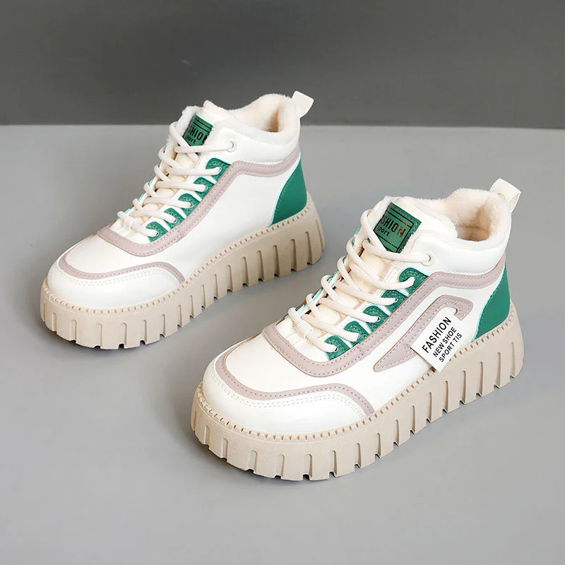 Damen High-Top Sneaker mit dämpfender Sohle und atmungsaktivem Design Heidi Mode - Image 7