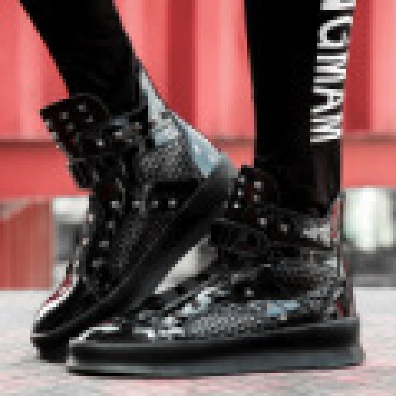 Damen High-Top Sneaker mit einzigartiger Netzstruktur und rutschfester Sohle Heidi Mode - Image 7