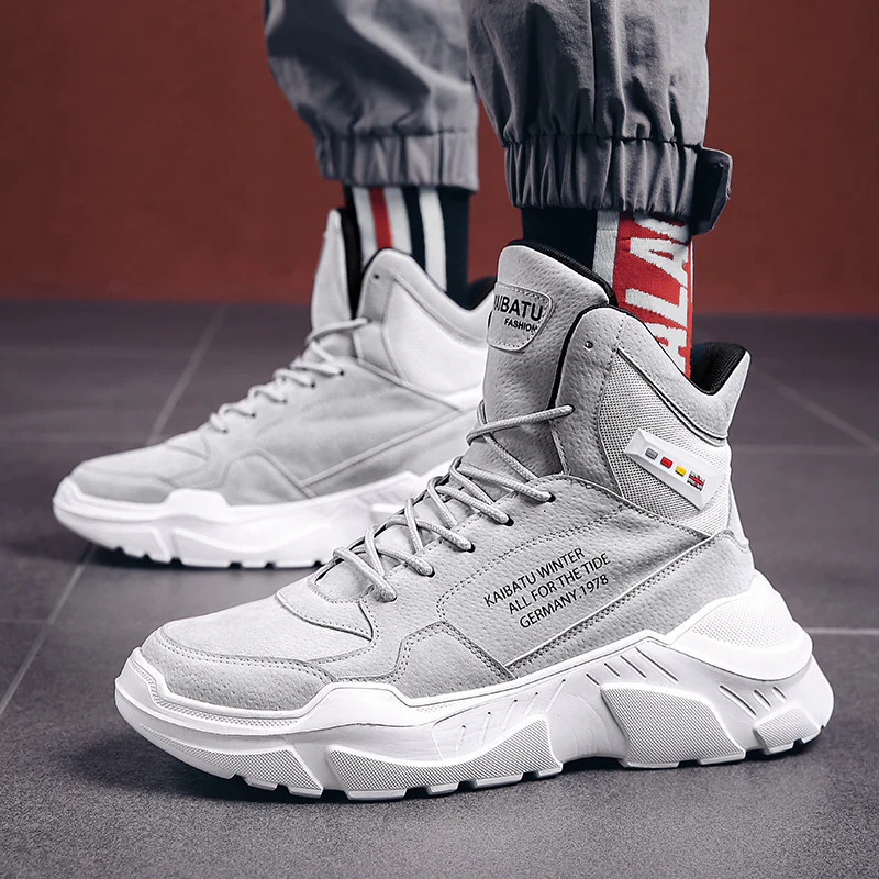Damen High-Top Sneaker mit funktionalem Design Heidi Mode - Image 4