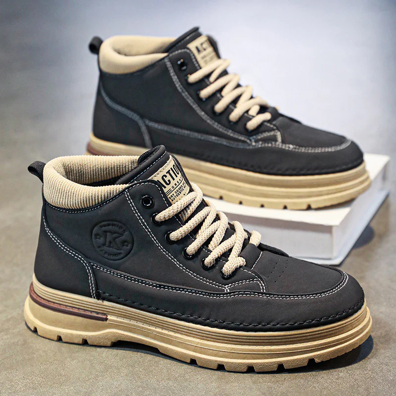 Damen High-Top Sneaker mit komfortabler Polsterung und strapazierfähigem Obermaterial Heidi Mode - Image 4