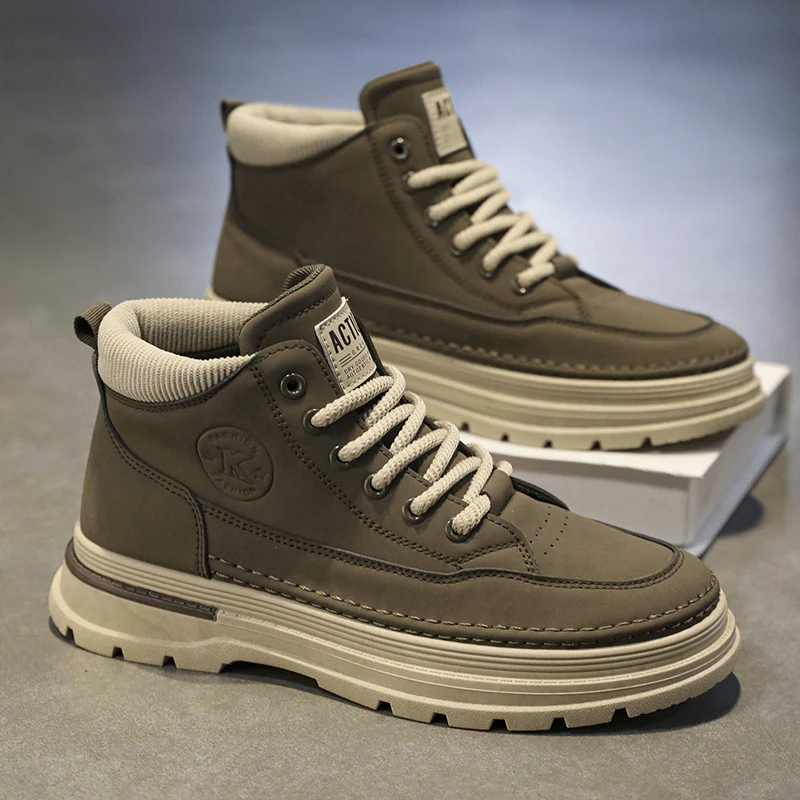 Damen High-Top Sneaker mit komfortabler Polsterung und strapazierfähigem Obermaterial Heidi Mode - Image 6