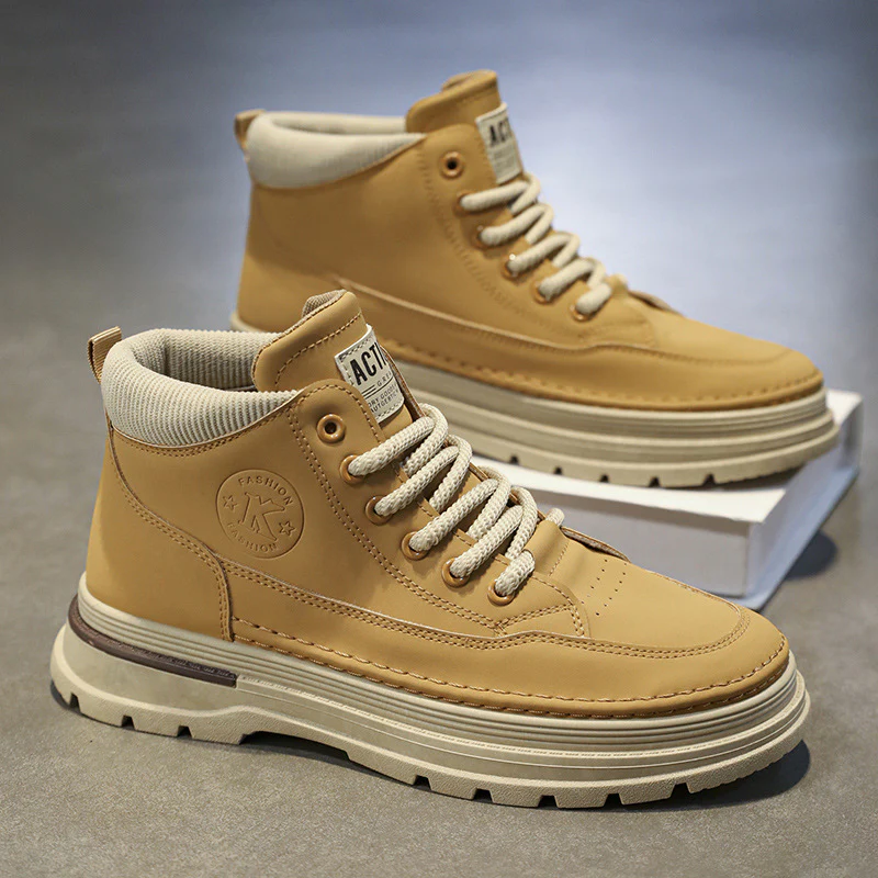 Damen High-Top Sneaker mit komfortabler Polsterung und strapazierfähigem Obermaterial Heidi Mode - Image 9
