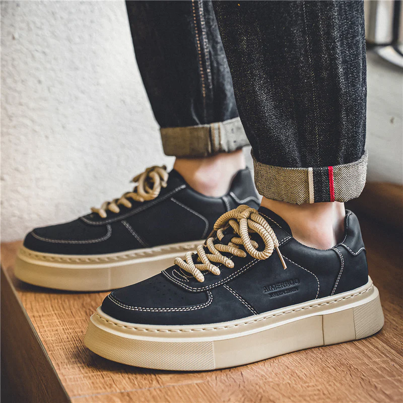 Damen High-Top Sneaker mit strapazierfähigem Obermaterial und modischem Design Heidi Mode - Image 2