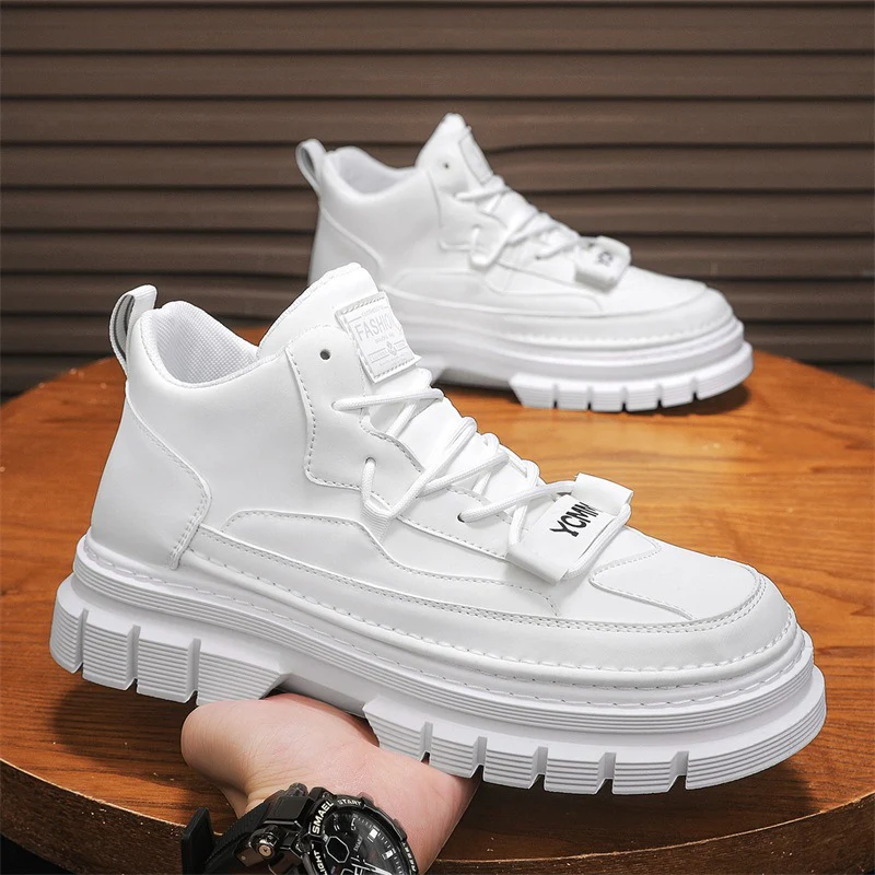 Damen High-Top Sneakers mit dämpfender Sohle und modischem Design Heidi Mode