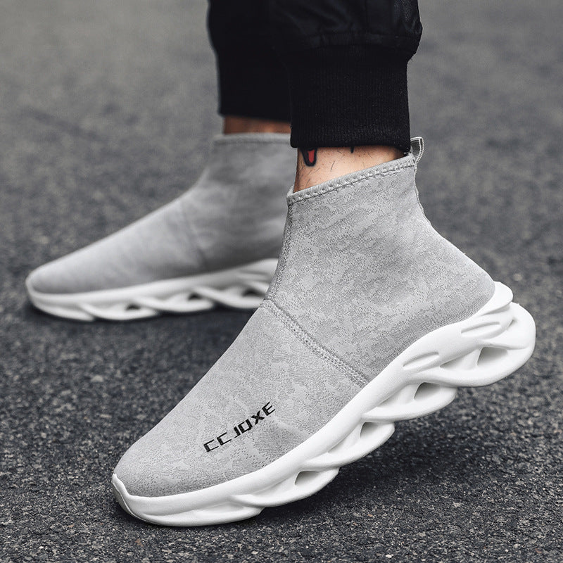 Damen High-Top Sneakers mit flexiblem Gehkomfort und atmungsaktivem Obermaterial Heidi Mode - Image 4