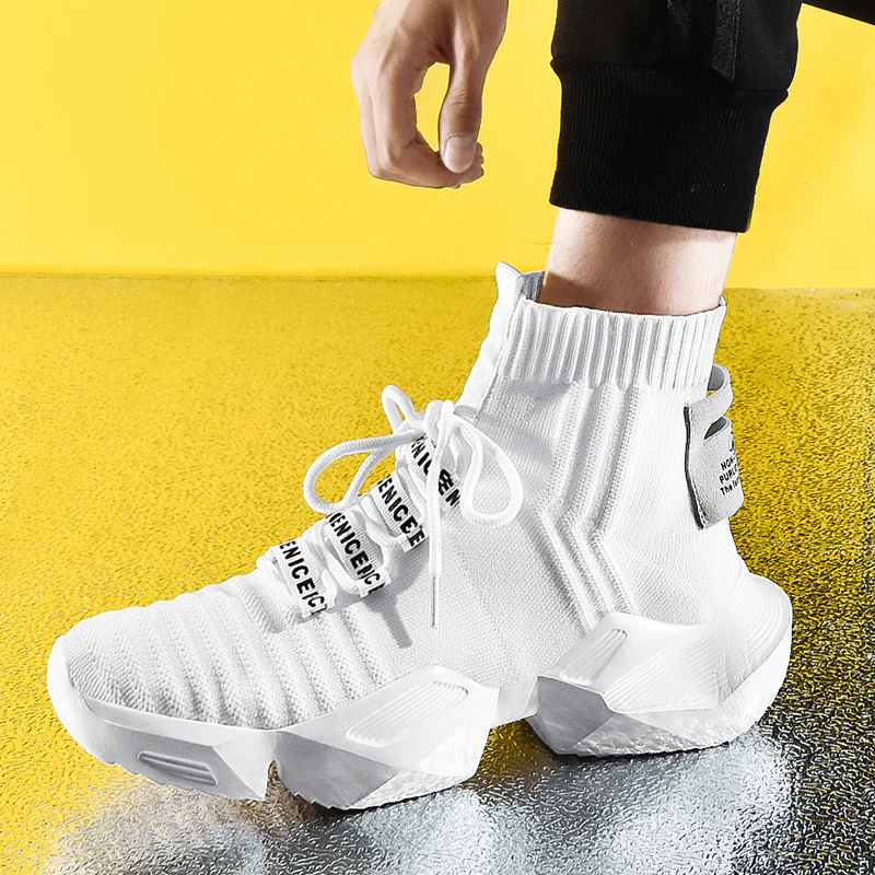 Damen High-Top Sneakers mit hochelastischem Obermaterial und innovativem Verschlusssystem Heidi Mode - Image 4