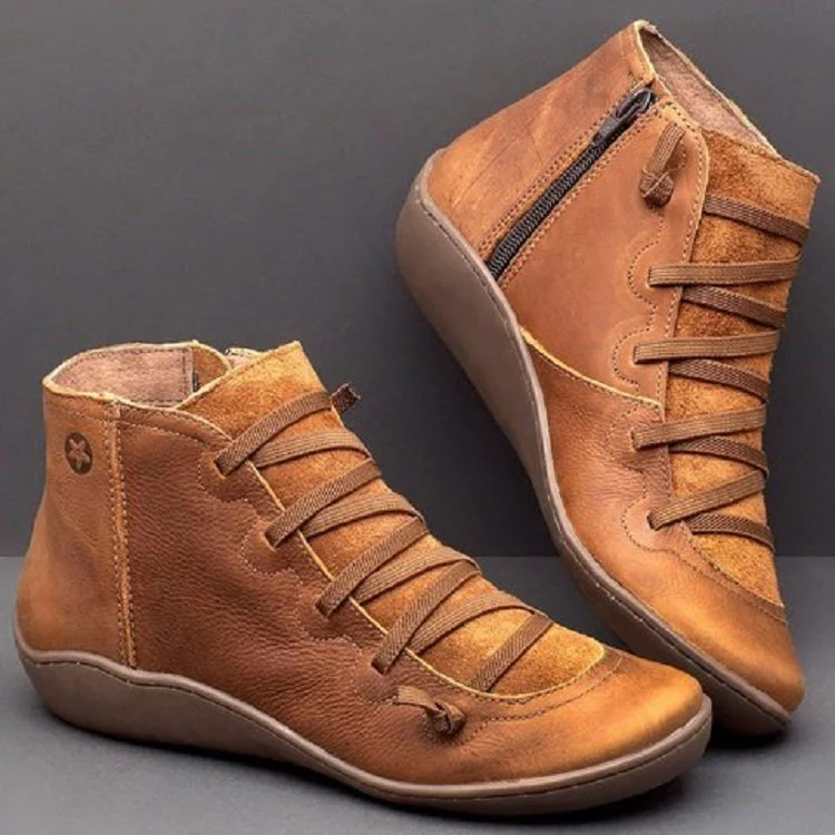Damen High-Top Sneakers mit hochwertigem Leder und praktischen Reißverschluss Heidi Mode - Image 2