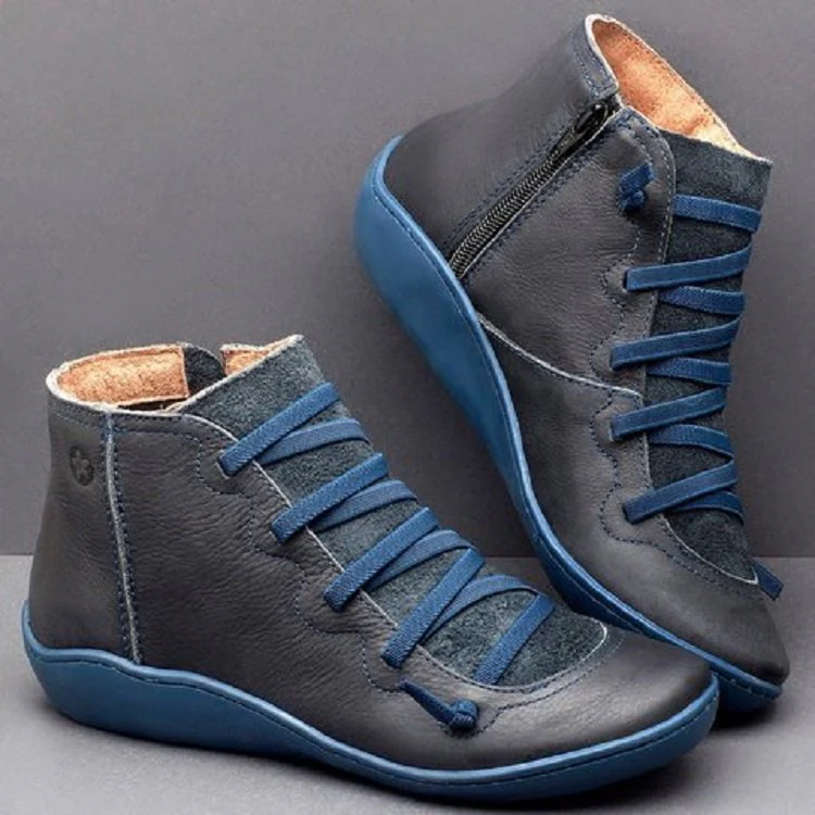 Damen High-Top Sneakers mit hochwertigem Leder und praktischen Reißverschluss Heidi Mode - Image 7