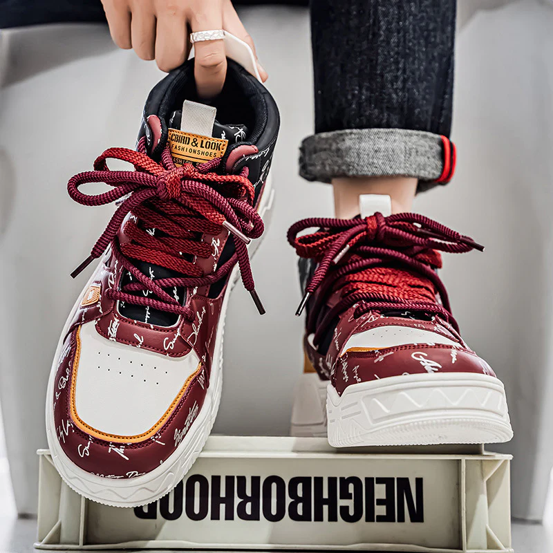 Damen High-Top Sneakers mit innovativem Dämpfungssystem und atmungsaktivem Obermaterial Heidi Mode - Image 4