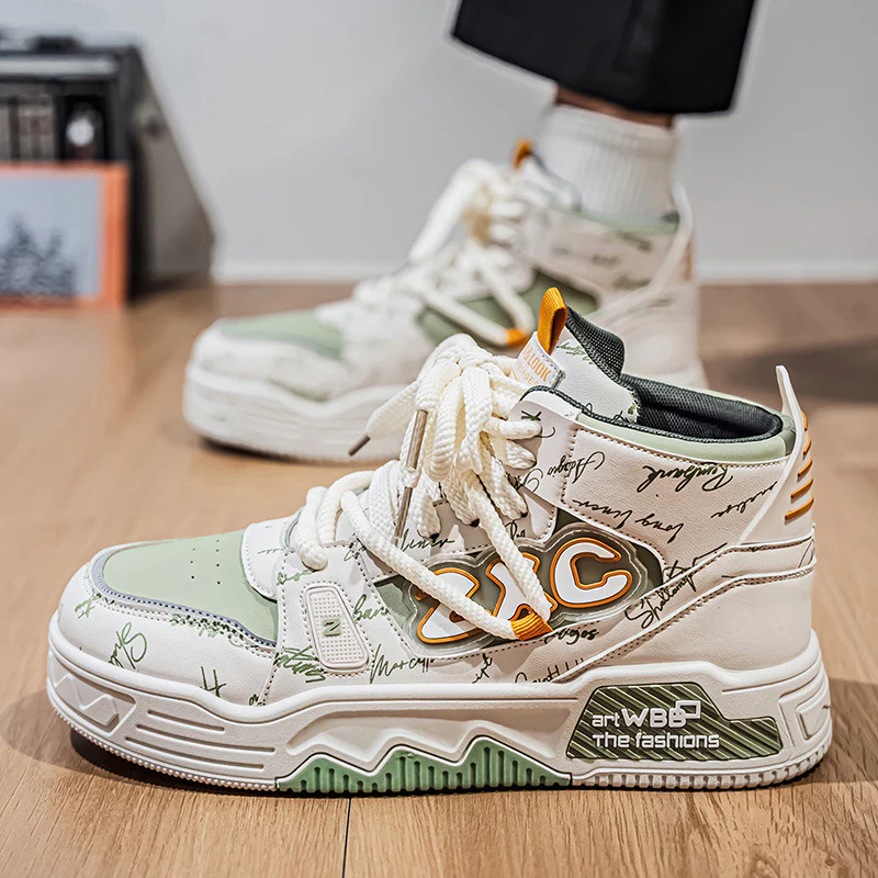 Damen High-Top Sneakers mit innovativem Dämpfungssystem und atmungsaktivem Obermaterial Heidi Mode - Image 6