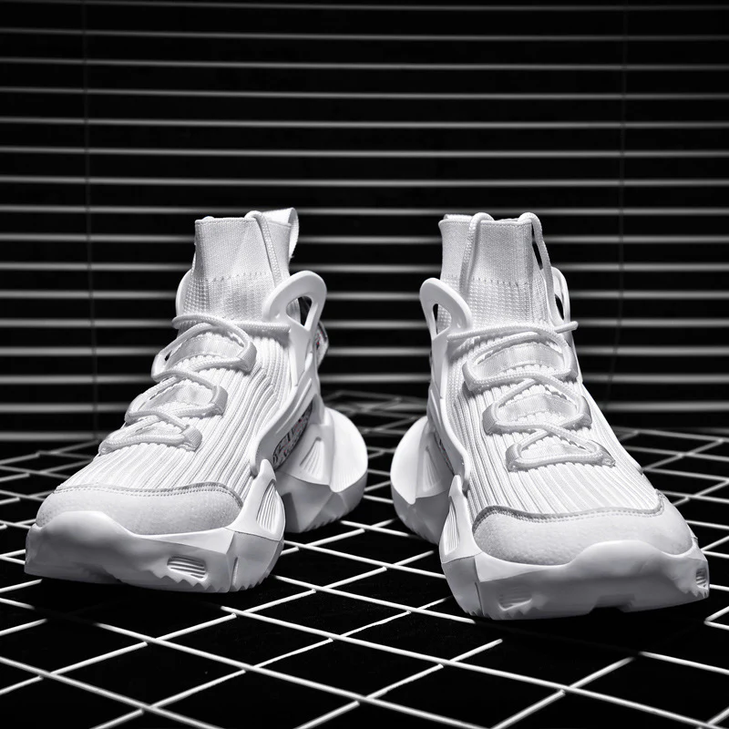 Damen High-Top Sneakers mit innovativem Futuristischem Design Heidi Mode - Image 3