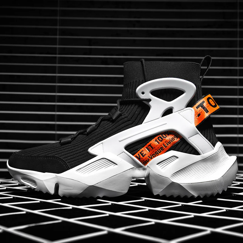 Damen High-Top Sneakers mit innovativem Futuristischem Design Heidi Mode - Image 8