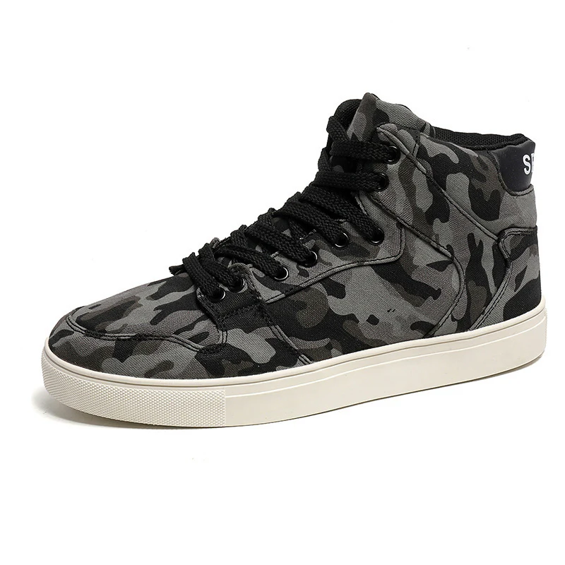 Damen High-Top Sneakers mit modernem Camouflage-Design und gepolsterter Knöchelstütze Heidi Mode - Image 6