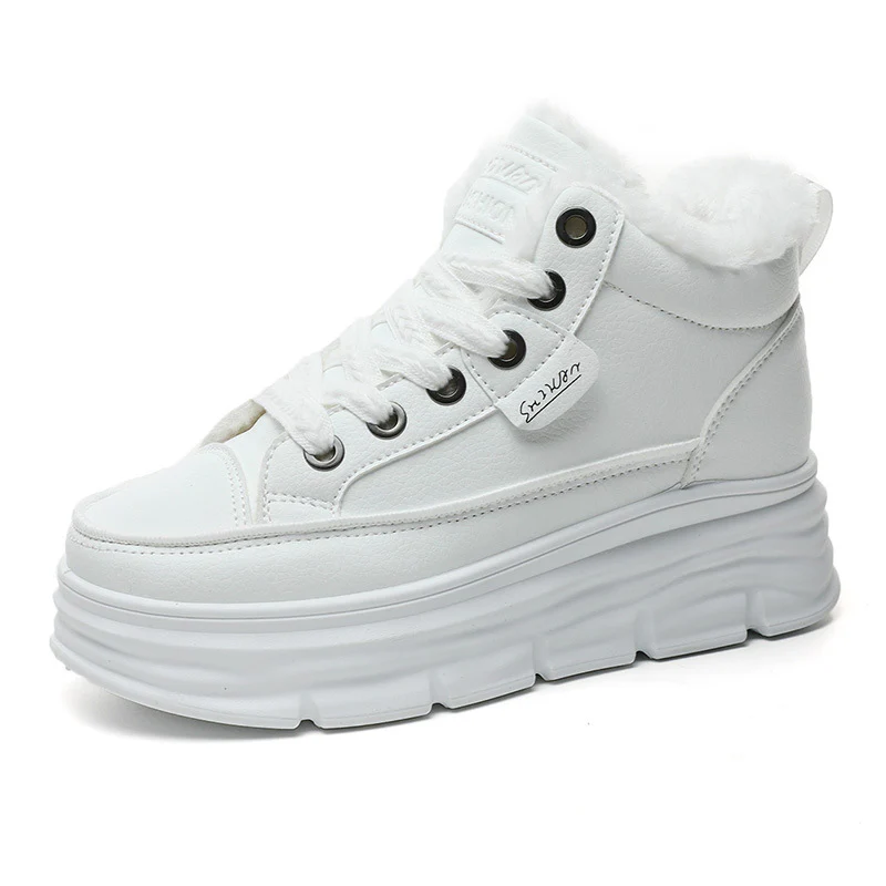 Damen High-Top Sneakers mit warmem Innenfutter und rutschfester Sohle Heidi Mode - Image 5