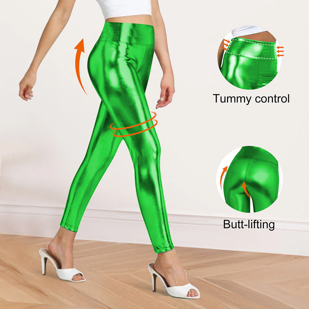 Damen High-Waist Leggings mit Bauchkontrolle Heidi-Mode - Image 3