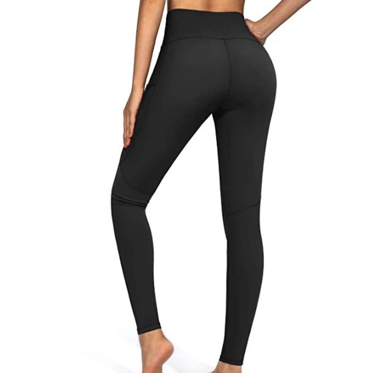 Damen Hochbund-Leggings aus atmungsaktivem Material mit figurformendem Effekt Heidi-Mode - Image 6