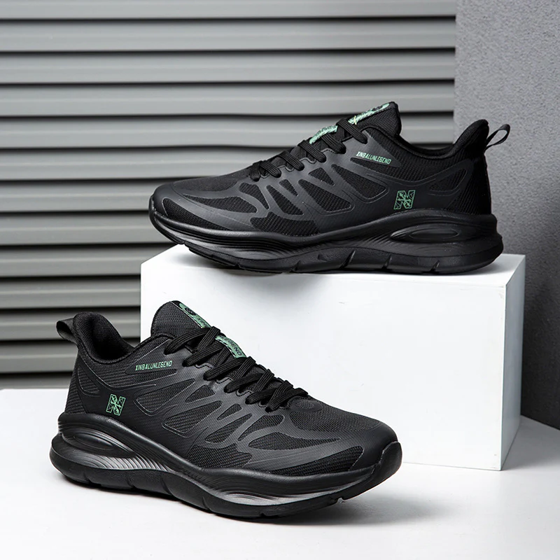 Damen Hochdämpfende Sport-Sneaker mit atmungsaktivem Mesh-Obermaterial Heidi Mode - Image 3