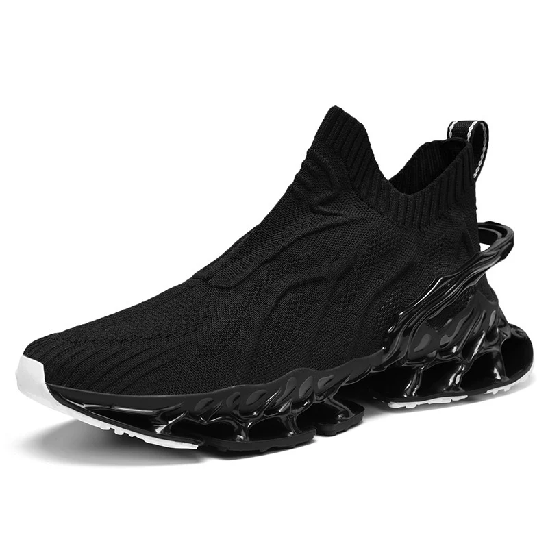 Damen hochentwickelte Sneaker mit nahtlosem Strick-Obermaterial und innovativem Sohlenprofil Heidi Mode - Image 5