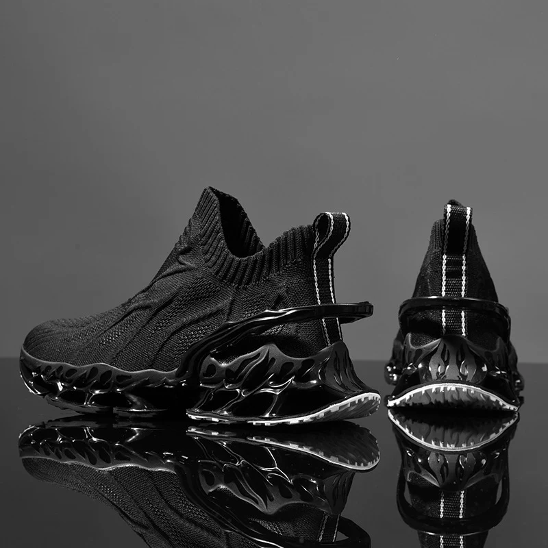Damen hochentwickelte Sneaker mit nahtlosem Strick-Obermaterial und innovativem Sohlenprofil Heidi Mode - Image 6