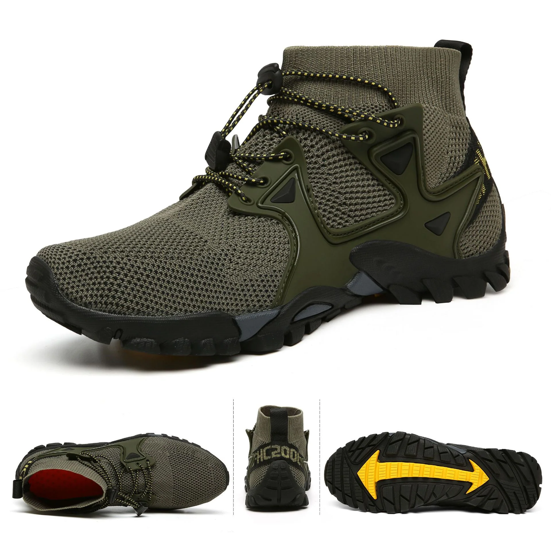 Damen Hochfunktionale Outdoor-Sneaker mit atmungsaktivem Obermaterial und rutschfester Sohle Heidi Mode - Image 2
