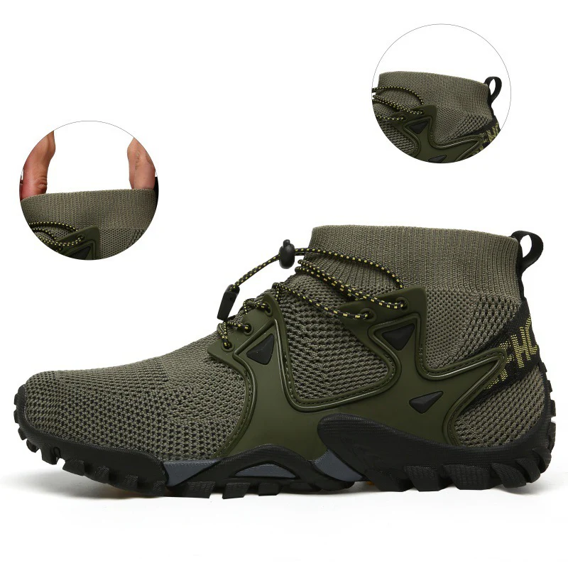 Damen Hochfunktionale Outdoor-Sneaker mit atmungsaktivem Obermaterial und rutschfester Sohle Heidi Mode - Image 7