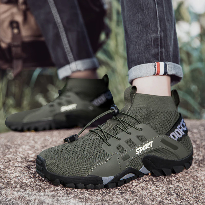 Damen Hochfunktionale Sport-Schuhe mit elastischem Schnellschnürsystem Heidi Mode