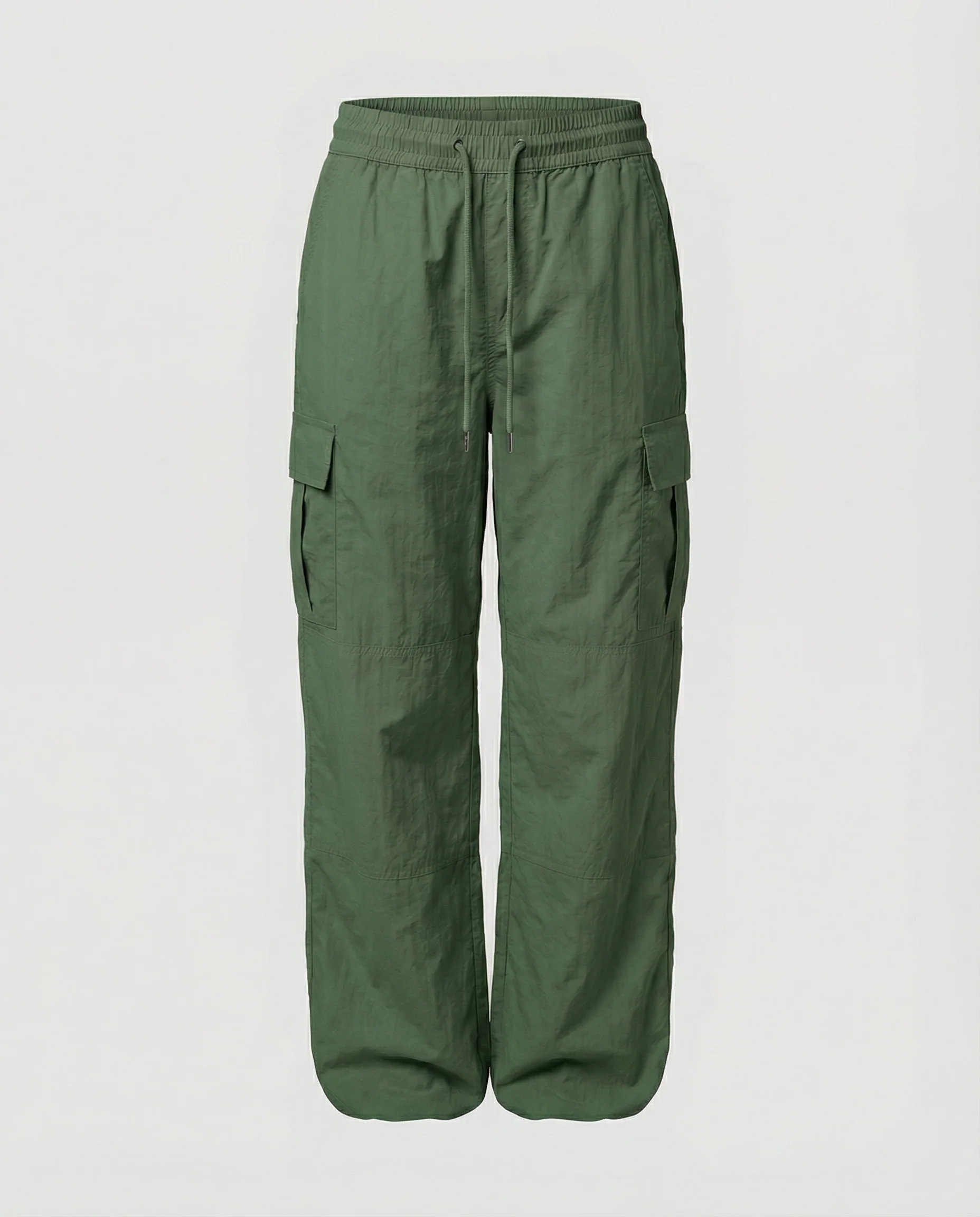 Damen hochgeschnittene Ballon-Cargohose mit Stufennähten, elastischem Tunnelzugbund und Beinweitenregulierung Heidi-Mode - Image 10