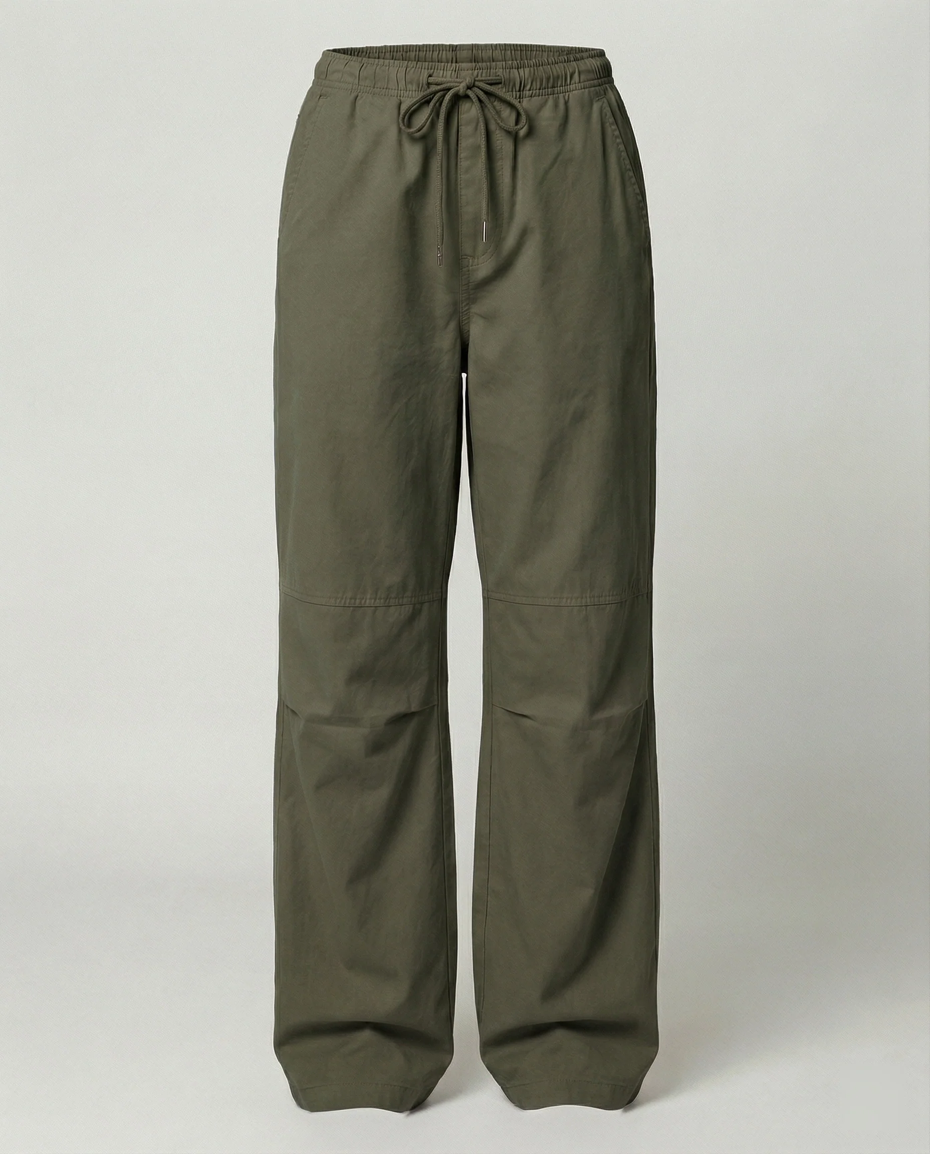 Damen hochgeschnittene weite Freizeithose mit Tunnelzugbund Kordelzügen und verstellbarem Beinabschluss Heidi-Mode - Image 4
