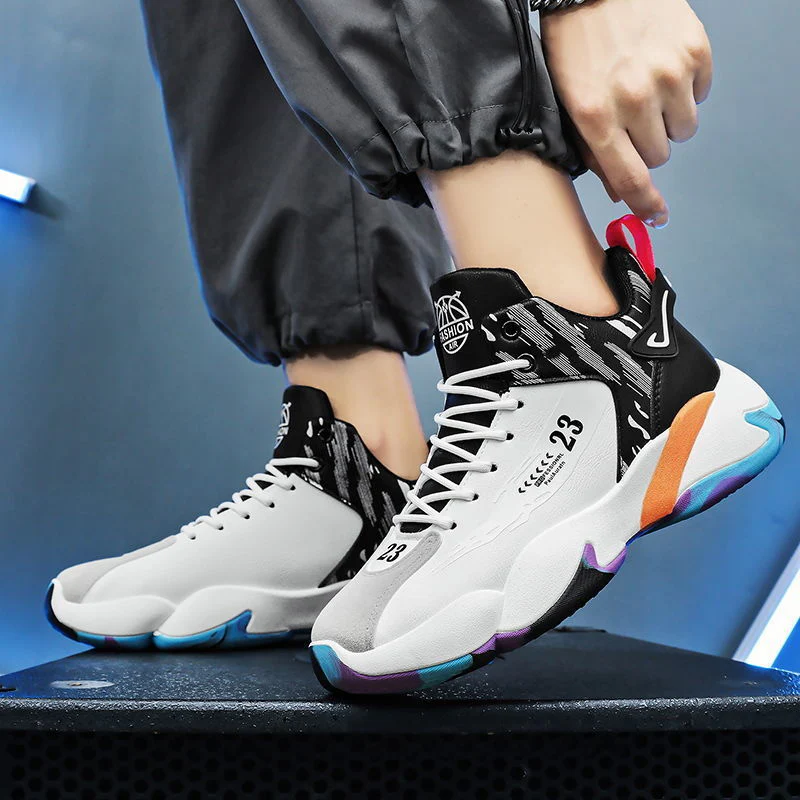Damen Hochgeschnürte Sport Sneakers mit stoßdämpfendem Design und stylishem Obermaterial Heidi Mode - Image 2