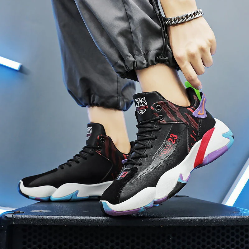Damen Hochgeschnürte Sport Sneakers mit stoßdämpfendem Design und stylishem Obermaterial Heidi Mode - Image 3