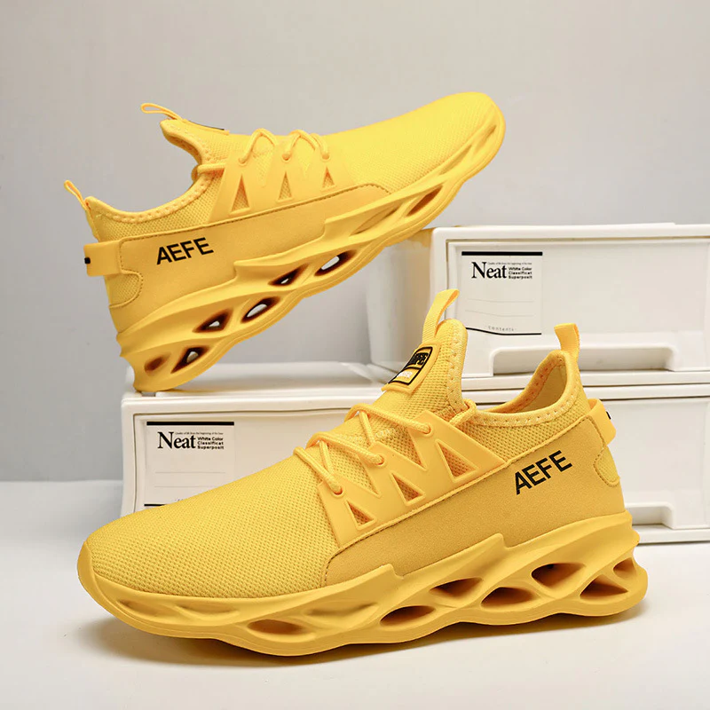 Damen Hochleistung Sneaker mit atmungsaktivem Mesh-Obermaterial und dynamischer Dämpfung Heidi Mode
