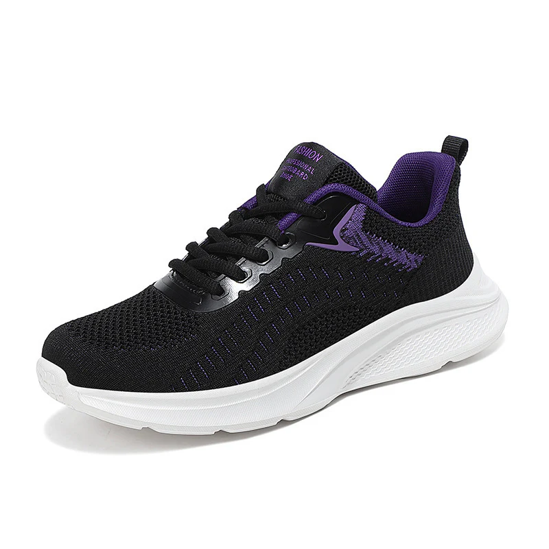 Damen Hochleistungs-Laufschuhe mit atmungsaktivem Mesh-Obermaterial und gepolsterter Sohle Heidi Mode - Image 4