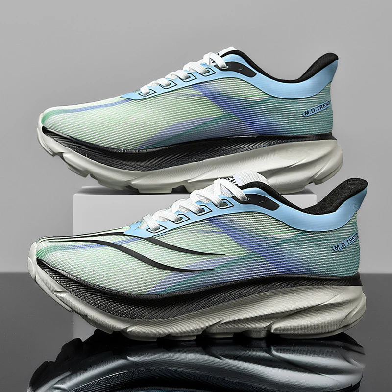 Damen Hochleistungs-Laufschuhe mit atmungsaktiver Struktur und dämpfender Sohle Heidi Mode