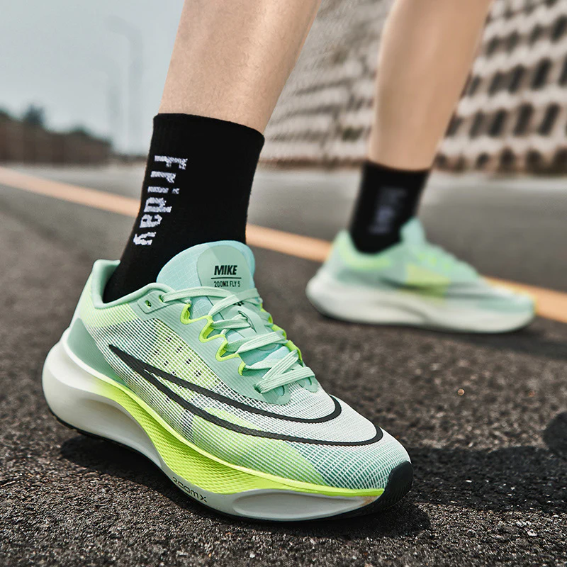 Damen Hochleistungs-Laufschuhe mit reaktionsfreudigem Dämpfungssystem und atmungsaktivem Obermaterial Heidi Mode - Image 3
