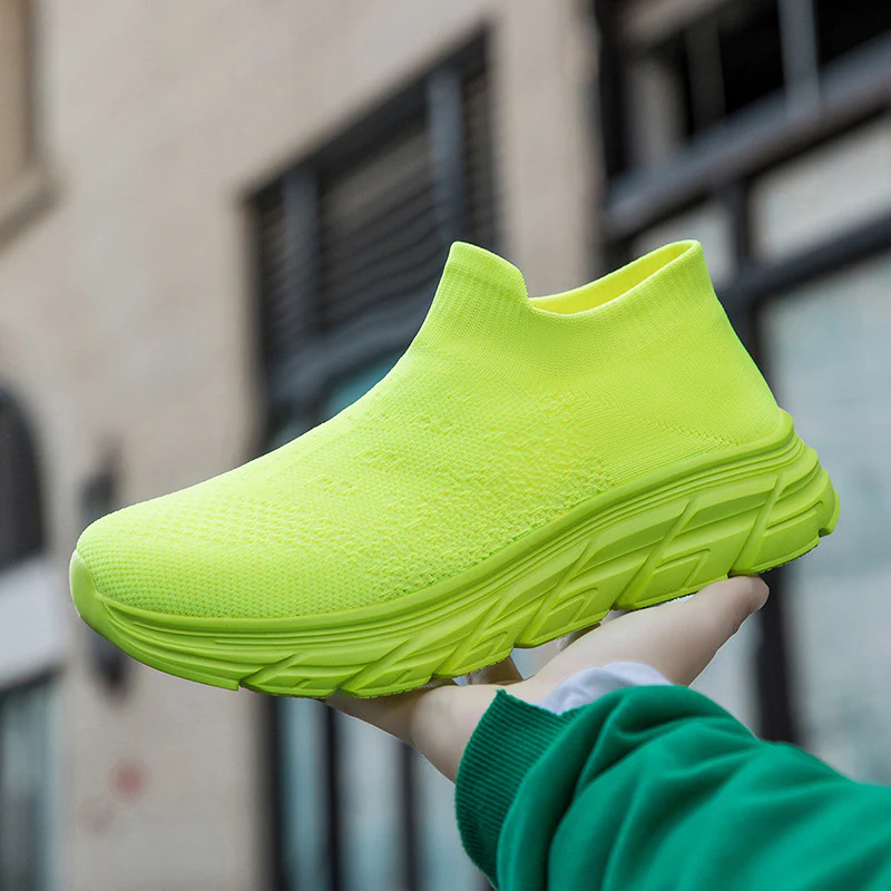 Damen Hochleistungs-Sneaker mit flexiblem Strick-Obermaterial und dämpfender Sohle Heidi Mode - Image 11